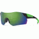 Suncloud Polarized Optics PivLock Arena Max-Matte Black Reactor-ChromaPop Sun Green Mirror