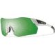 Suncloud Polarized Optics Pivlock Arena Max Sunglasses Matte White/Green Sol-X/Ignitor/Clear Carbonic TLT Lenses ANMPCGMMW