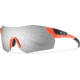 Suncloud Polarized Optics Pivlock Arena Max Sunglasses Safety Orange/Super Platinum/Ignitor/Clear Carbonic TLT Lenses ANMPCSPTSO