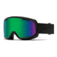 Suncloud Polarized Optics Riot Goggle-Black Eclipse-Green Sol-X Mirror