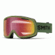 Suncloud Polarized Optics Riot Goggle-Olive-Red Sensor Mirror