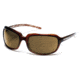 SunCloud Poppy Sunglasses with Cola Backpaint Frames, Brown Lenses