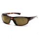 Sun Cloud Voyage Sunglasses with Tortoise Frames, Brown Lenses