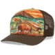 Sunday Afternoons Artist Series Trucker Cap, Bison Sunset, One Size, S3A04641B30207