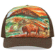 Sunday Afternoons Artist Series Trucker Cap, Bison Sunset, One Size, S3A04641B30207