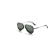 Sunski Astra Sunglasses, Black Frame, Forest Lens, SUN-AS-BFO