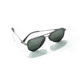 Sunski Astra Sunglasses, Black Frame, Forest Lens, SUN-AS-BFO