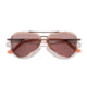 Sunski Astra Sunglasses, Copper Frame, Ruby Lens, SUN-AS-CRU