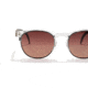Sunski Avila Sunglasses, Cleare Tortoise Frame, Terra Fade Lens, SUN-AV-CTE