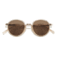 Sunski Baia Sunglasses, Champagne Frame, Amber Lens, SUN-BA-CAM