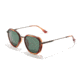 Sunski Bernina Sunglasses, Caramel Frame, Forest Lens, SUN-BE-CAF
