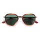 Sunski Bernina Sunglasses, Caramel Frame, Forest Lens, SUN-BE-CAF