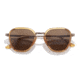 Sunski Bernina Sunglasses, Desert Frame, Amber Lens, SUN-BE-DAM