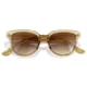 Sunski Miho Sunglasses, Seaweed Frame, Sepia Lens, One Size, SUN-MI-SSE