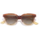 Sunski Miho Sunglasses, Sunset Frame, Sepia Lens, One Size, SUN-MI-SUS
