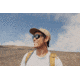 Sunski Tera Sunglasses, Black Frame, Gold Lens, SUN-TE-BKGP