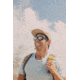 Sunski Tera Sunglasses, Black Frame, Gold Lens, SUN-TE-BKGP
