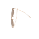 Sunski Ventana Sunglasses, Champagne Frame, Amber Lens, SUN-VE-CHA