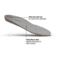 Superfeet Merino Grey Premium Insoles-Merino Grey-C (M 5.5-7)