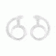SureFire EARLOCKS for Apple EarPods, Clear ELA2-CLR-MPR