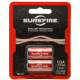 SureFire 123A 3 Volt Lithium Battery Box, 2 Batteries, SF2-CB