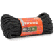 Survive Outdoors Longer 550 Paracord, 100 ft with Carabiner, Black, 0140-0039