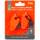 Survive Outdoors Longer Squall Whistle, 2-Pack, Orange, 0140-0012