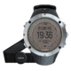 Suunto Ambit3 Peak Watch w/ Barometer and Compass, Sapphire/Blk/SS, HR/Fused Altitude w/ Smart Belt SS020673000