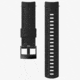 Suunto Athletic 2 24mm Silicone Strap, Black, M SS050105000