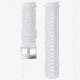 Suunto Athletic 2 24mm Silicone Strap, White, M SS050106000