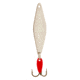 Swedish Pimple Do-Jigger Casting/Trolling Spoon, 1/6 oz, 1-3/4 in, Nickel Glow Zap, 1DJGLOZAP