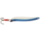 Swedish Pimple Flutter Laker Taker Spoon, 4 in, 1/4 oz, 4 in, Nickel/Nickel Blue, 9016NB
