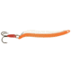 Swedish Pimple Flutter Laker Taker Spoon, 4 in, 1/4 oz, 4 in, Nickel/Orange, 9016FON
