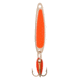 Swedish Pimple Jigging Lure, 1/4oz, 1-3/4 in, Orange/Nickel, 4FON