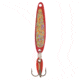Swedish Pimple Jigging Lure, 1/4oz, 1-3/4 in, Red Ice, 4REDICE