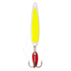 Swedish Pimple Jigging Lure, 1/4oz, 1-3/4 in, Pearl/Yellow, 4PFY