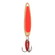 Swedish Pimple Jigging Lure, 1/4oz, 1-3/4 in, Fluorescent Orange/Gold, 4FOG
