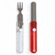Swiss Advance Hippus Travel Knife &amp; Fork Set-Red/White