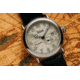 Szanto Automatic Officer Watches, Ivory Dial, Black Strap, Steel, One Size, SZ 6305E