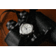 Szanto Automatic Officer Watches, Silver Dial, Black Strap, Steel, One Size, SZ 6202E