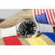 Szanto Icon Frank Stephenson Cosmos Watches, Blue Dial, White Strap, Steel, One Size, IC-FS-9004