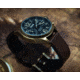 Szanto Pilot Watches, Black Dial, Brown Strap, A. Gold, One Size, SZ 4552