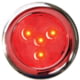 T-H Marine Stainless LED Puck Light, 3in, Red, LED-51897-DP