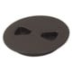 T-H Marine Sure-Seal Screw Out Deck Plate 6in, Black, DPS-6-1 DP