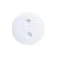 T-H Marine Sure-Seal Screw Out Deck Plate 6in, Polar White, DPS-6-2 DP