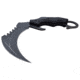 TAC Force Hawkbill Fixed Blade Knife, 5 in, 3Cr13 Stainless Steel Stainless Steel, Black, TF-FIX016BK