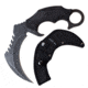 TAC Force Hawkbill Fixed Blade Knife, 5 in, 3Cr13 Stainless Steel Stainless Steel, Black, TF-FIX016BK