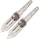 TAC Force 2 Throwing Knife Set, 3Cr13 Stainless Steel Stainless Steel, Satin, TF-TK001-2