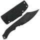 Takumitak Alert Fixed Blade Knife, 5in, D2, Clip Point, G10 Handle, Black Stonewash, TKF210SW