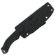 Takumitak Alert Fixed Blade Knife, 5in, D2, Clip Point, G10 Handle, Black Stonewash, TKF210SW